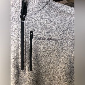 Mens Medium Eddie Bauer Convector Half Zip